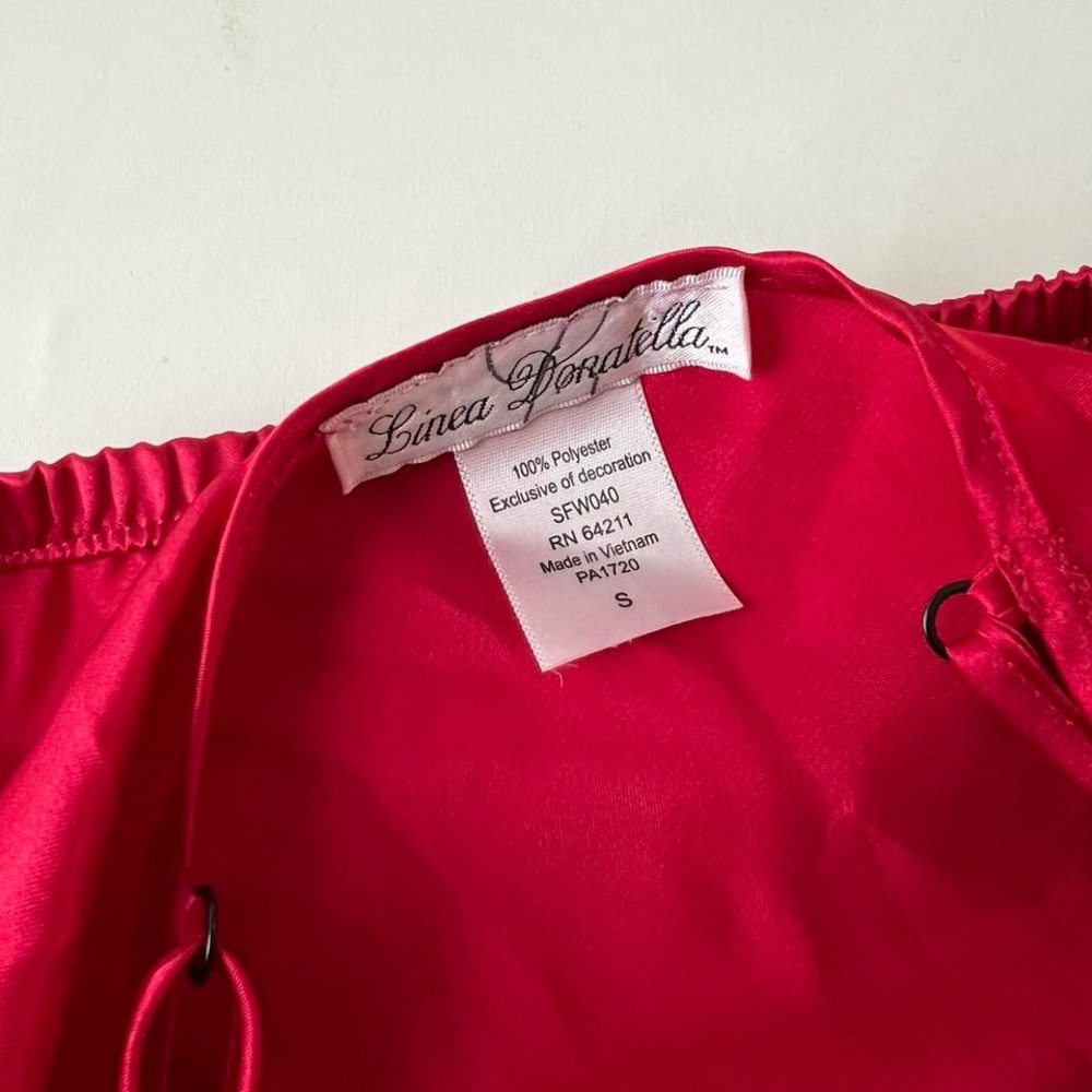 Red lace sleep set - Picture 5 of 5